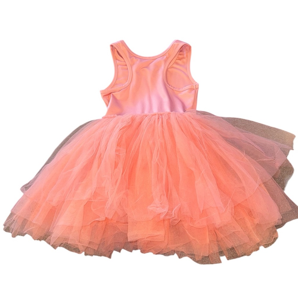 Only Little Once Tutu Dress Coral - Picture 2 of 2